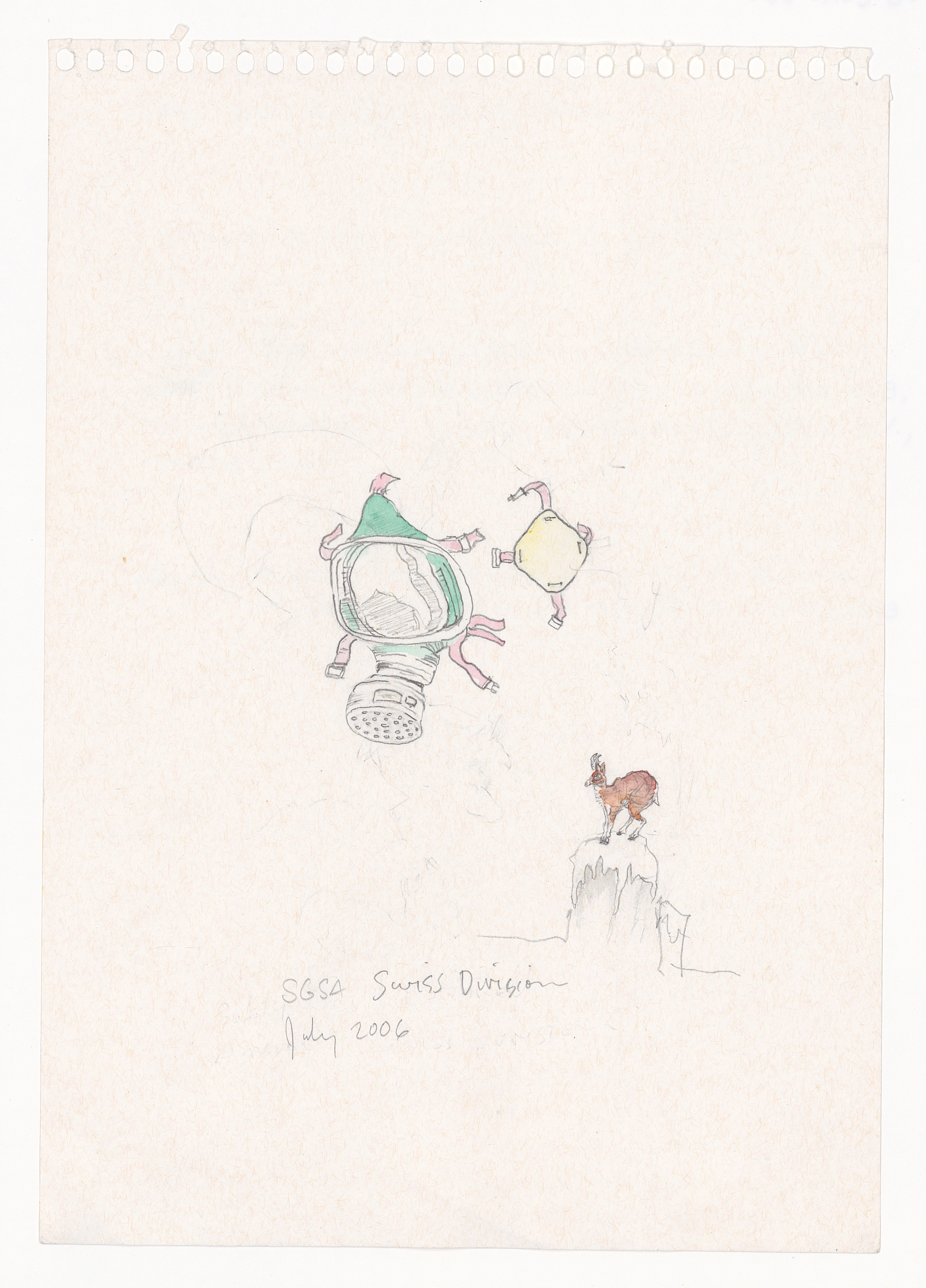 Bill Burns--A Clubhouse for Safety Gear for Small Animals – Swiss Division, 2006 – Photo: Bill Burns