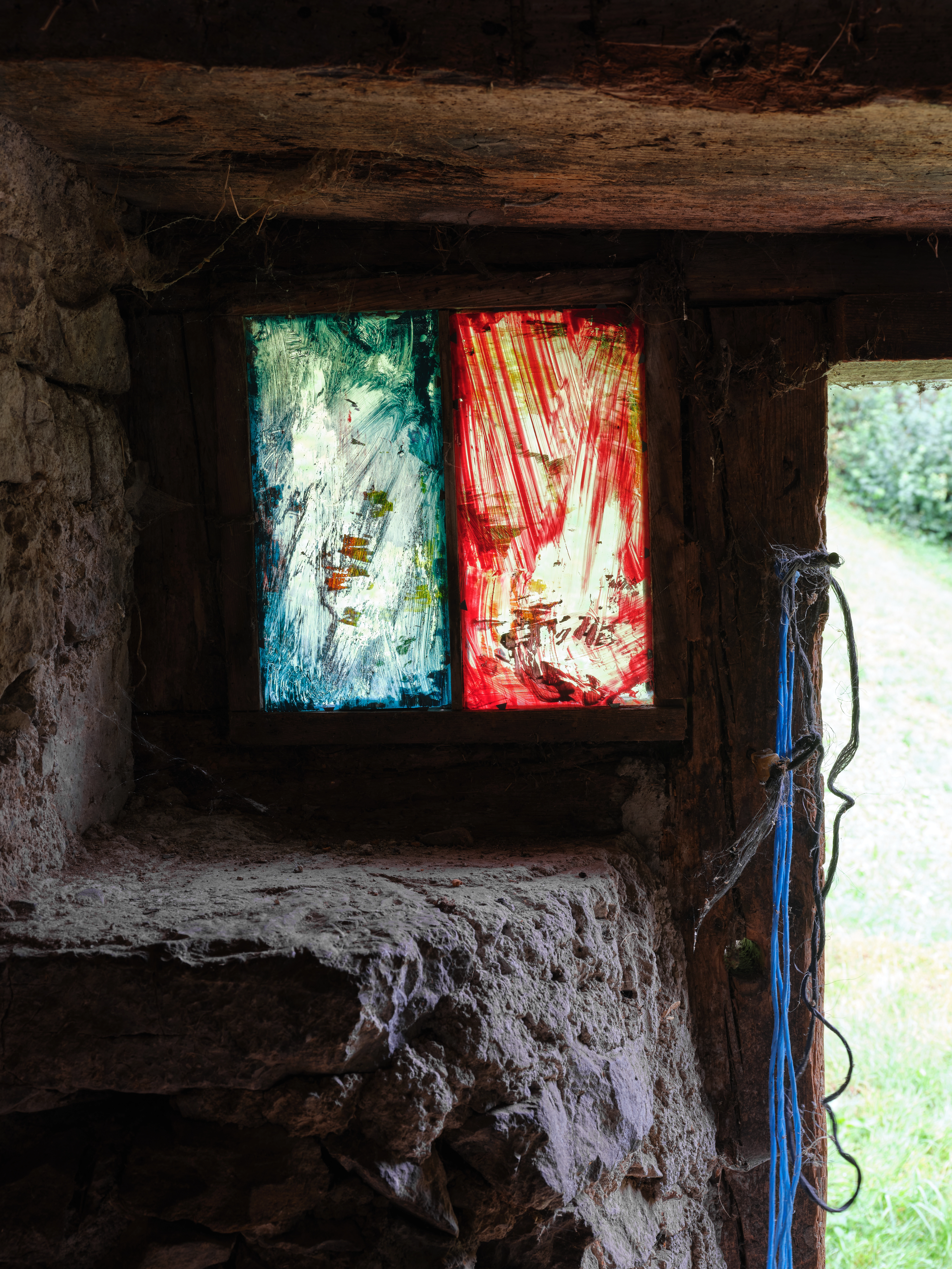 Adrian Schiess – Malerei, 2018 – Foto: David Aebi